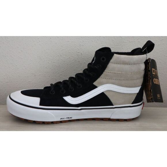 Vans 508731 Men's Sz 8 Women's Sz 9.5 Black/Beige Sk8-Hi MTE-2 Shoes $150 - Picture 4 of 13